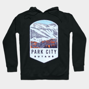 Ski Park City Utah Hoodie